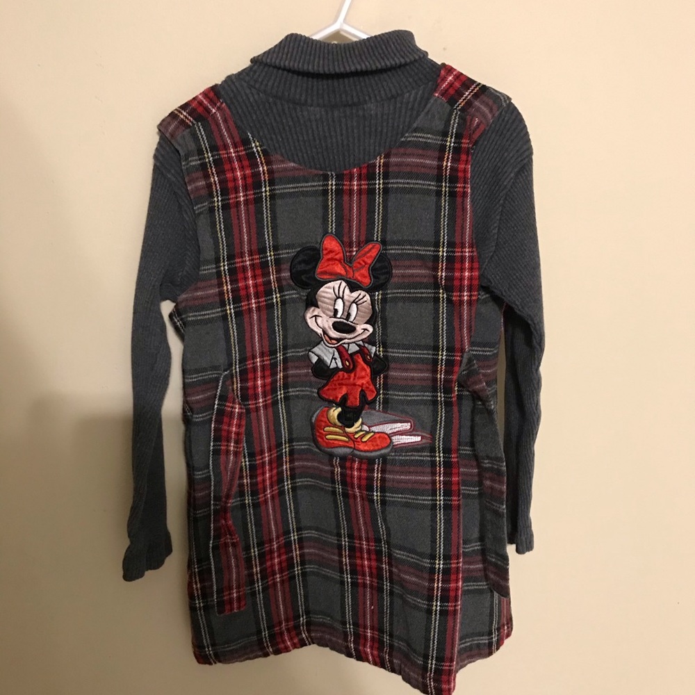 Disney dress and turtle neck